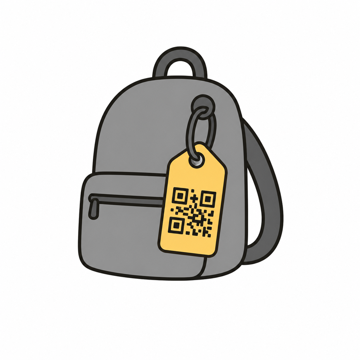 Attach the BeeQR tag