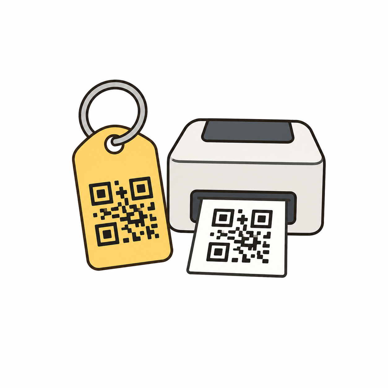 Get or make a BeeQR tag